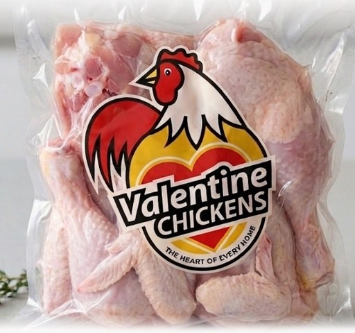 Chicken 8 Piece Cut Carton (Valentine)