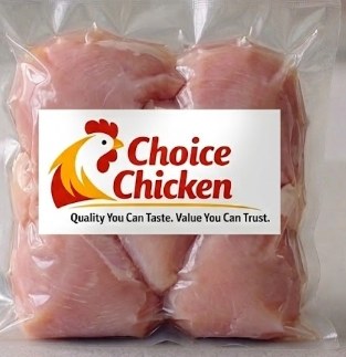 Choice chicken boneless 10kg